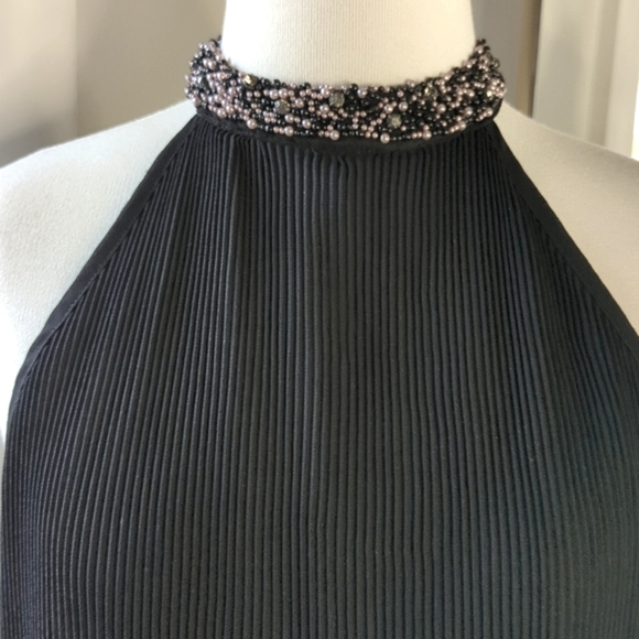 Zara | black beaded top | small - Picture 3 of 7